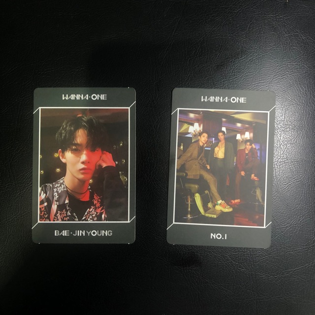 PHOTOCARD WANNA ONE UNDIVIDED NO.1/WANNA ONE PHOTOCARD/PC WANNAONE/PC BAE JINYOUNG/PHOTOCARD W1