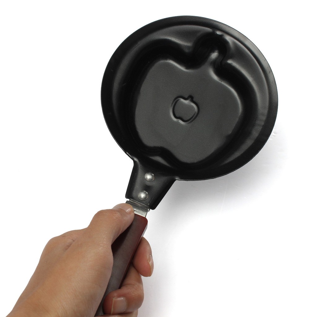 Teflon Mini Karakter Apple / wajan kecil fry pan bentuk - Buah Apel