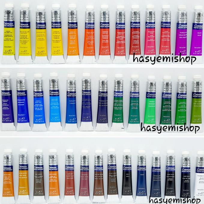 

SALE Cotman Water Colour Tube 8ml Winsor & Newton/CAT AKRILIK SET/CAT AKRILIK SET 24 WARNA/CAT AKRILIK PASTEL/CAT AIR/CAT AIR LUKIS SET/CAT AIR GIOTTO/KUAS LUKIS 1 SET/KUAS LUKIS KECIL/KUAS LUKIS LENGKAP/KANVAS LUKIS/KANVAS LUKIS SKETSA/KANVAS LUKIS