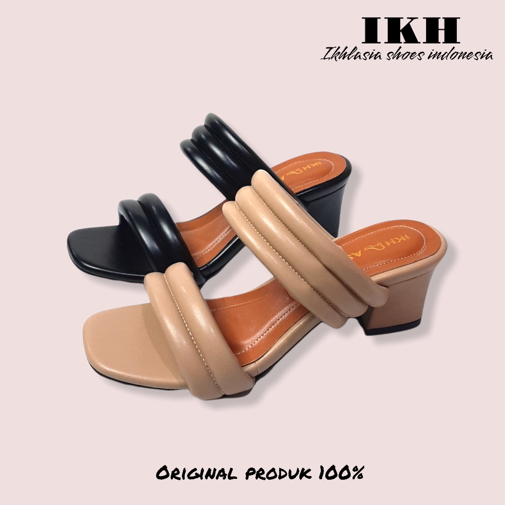 Sepatu Sandal Wanita Heels 5cm Kualitas import HT14