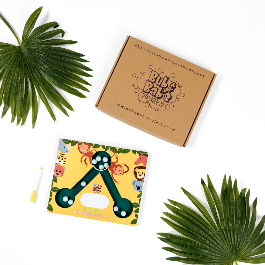 Bub & Bab's MONKEY BALL mainan anak edukasi matematika