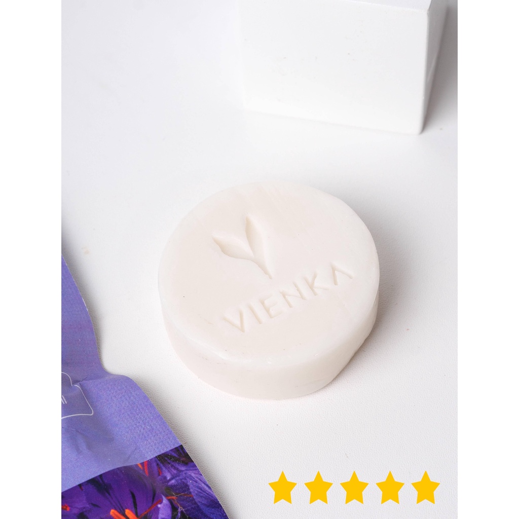 Sabun Vienka - Vienka Saffron Gluta Collagen Soap 50 Lavender