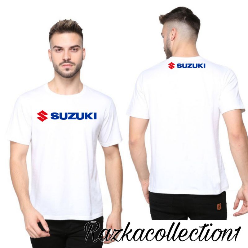 Baju kaos Suzuki / Baju Distro Kaos Otomotif Logo Suzuki Terbaru