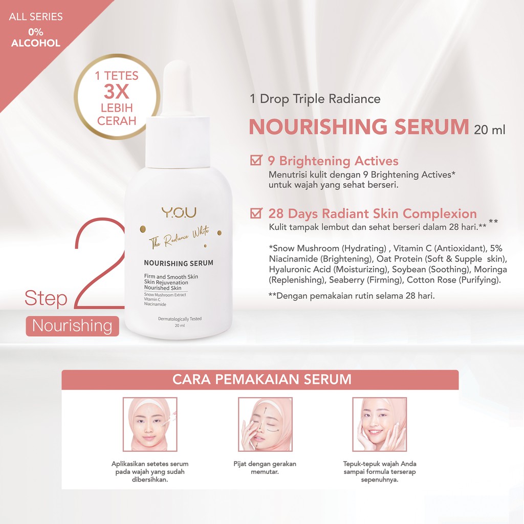 The Radiance White Nourishing Serum