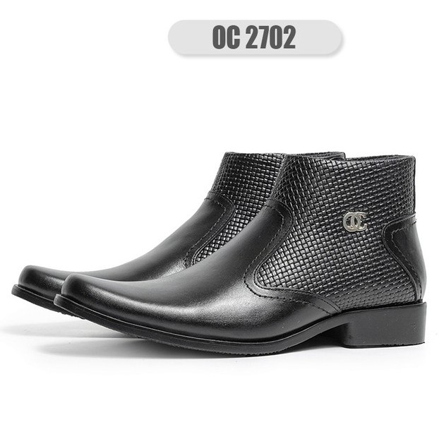BEST SELLER! OC2702 Sepatu Pantofel Pria 100% Kulit Sapi Premium Untuk Kantor Kerja Pesta OC-2702