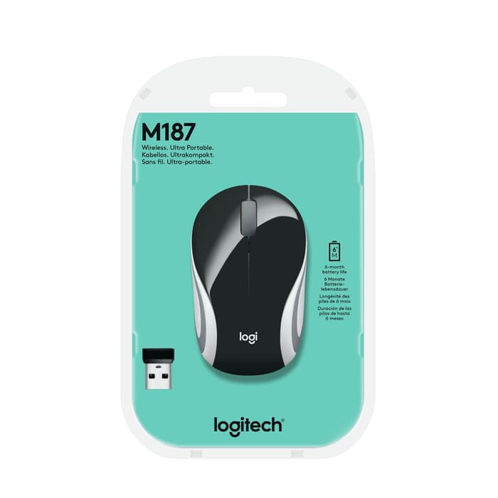 Logitech Mouse Wireless Mini M187