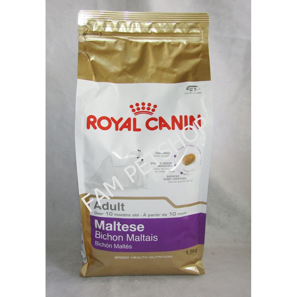 Royal Canin Maltese Adult 1.5Kg - Makanan Anjing Dewasa / Dog Food