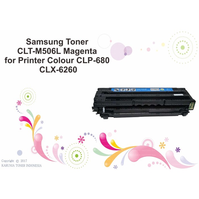 Catridge CMP Samsung CLT-M506L CLT506 Printer Colour CLP-680 CLP680