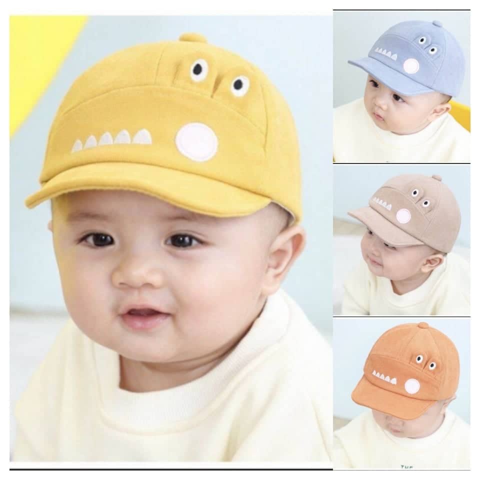 [VD.S] Topi Anak Laki Laki dan Perempuan Karakter Crocodille / Topi Bayi motif Aligator Lucu Terbaru