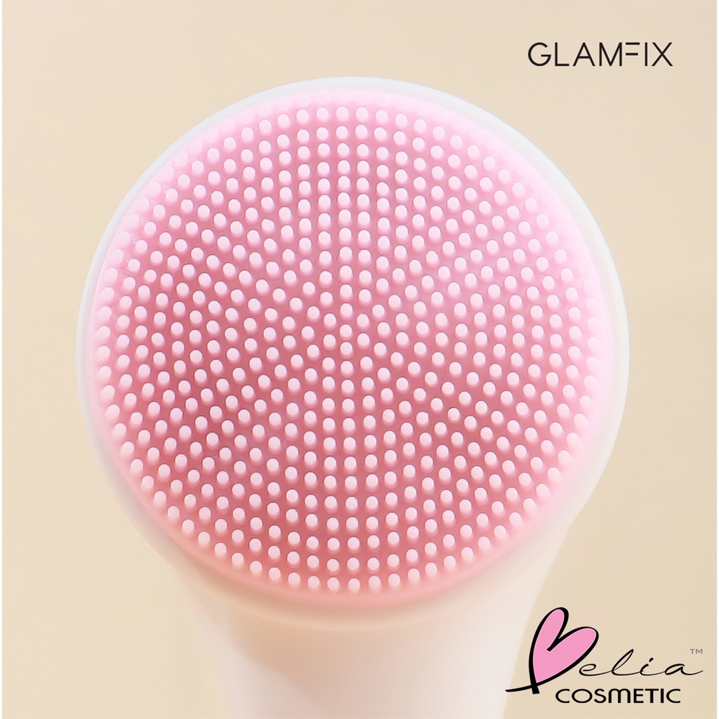 ❤ BELIA ❤ GLAMFIX Facial Cleansing Brush Make Up | GLAM FIX Alat Kecantikan Makeup | ORI