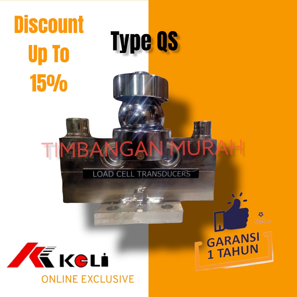 Load Cell / Sensor Timbangan / Jembatan Timbang / KELI QS 30 Ton