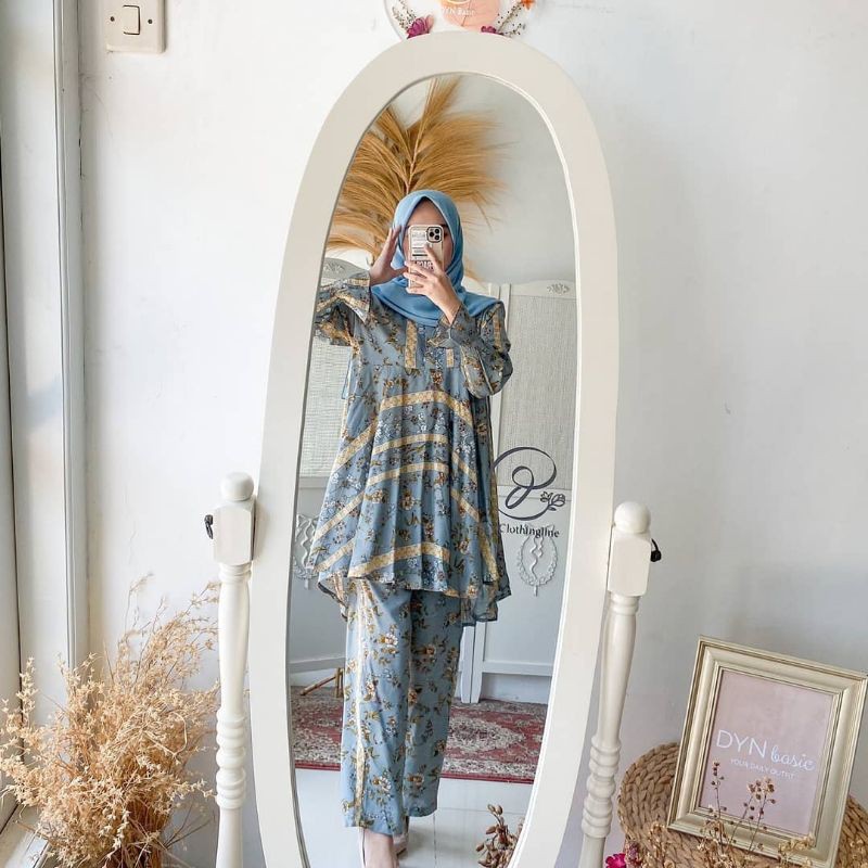 DYN NORA SET/ONE SET/PREMIUM/MURAH/DISKON/SETELAN/DYN CLOTHINGLINE