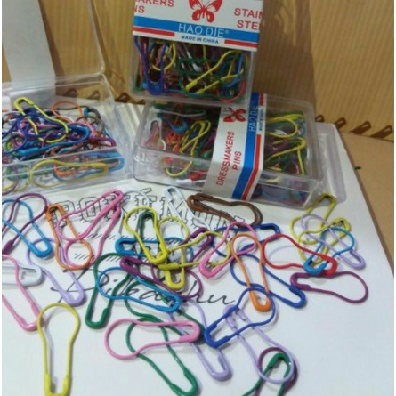 Peniti Bohlam |Peniti Hijab|Peniti Anti Nyangkut|Peniti Bohlam Warna Warni