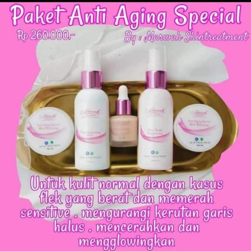 MARWAH SKINCARE ANTI AGING SPECIAL