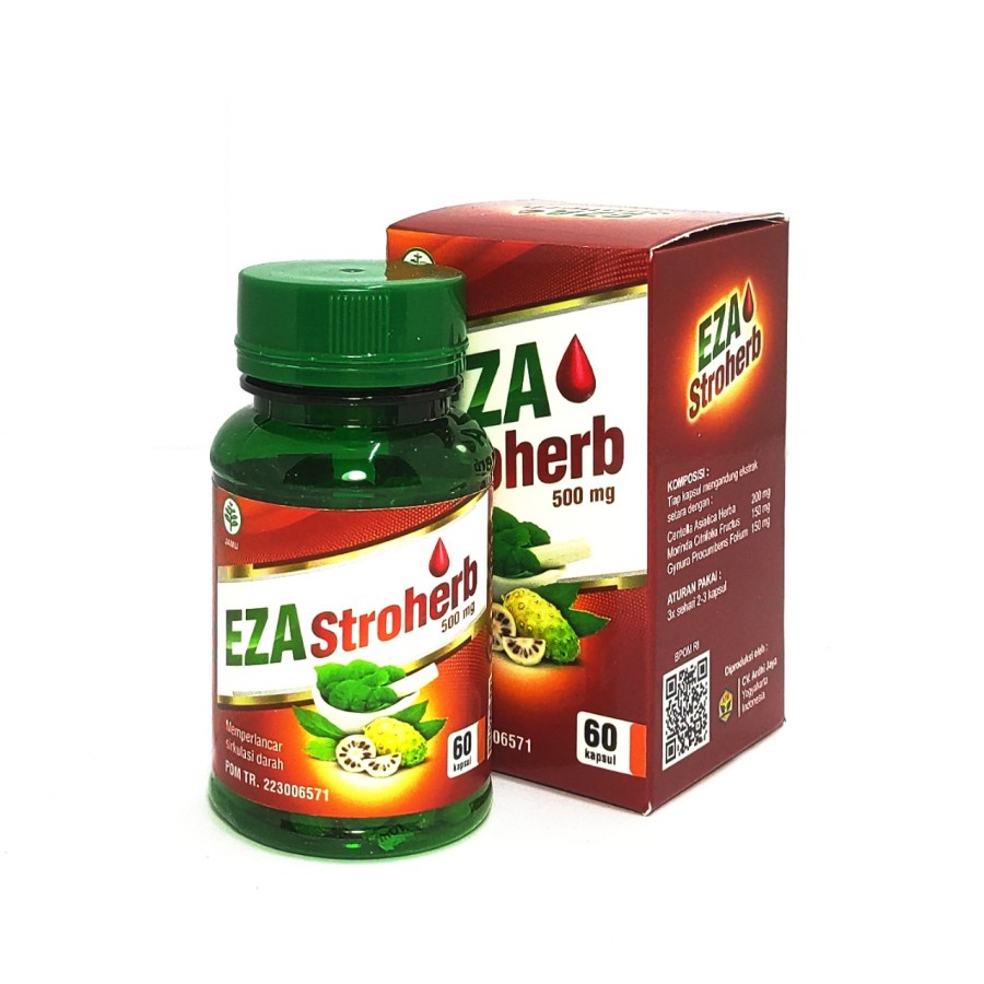 StroHerb Eza Obat Herbal Melancarkan sirkulasi darah Jantung stroke