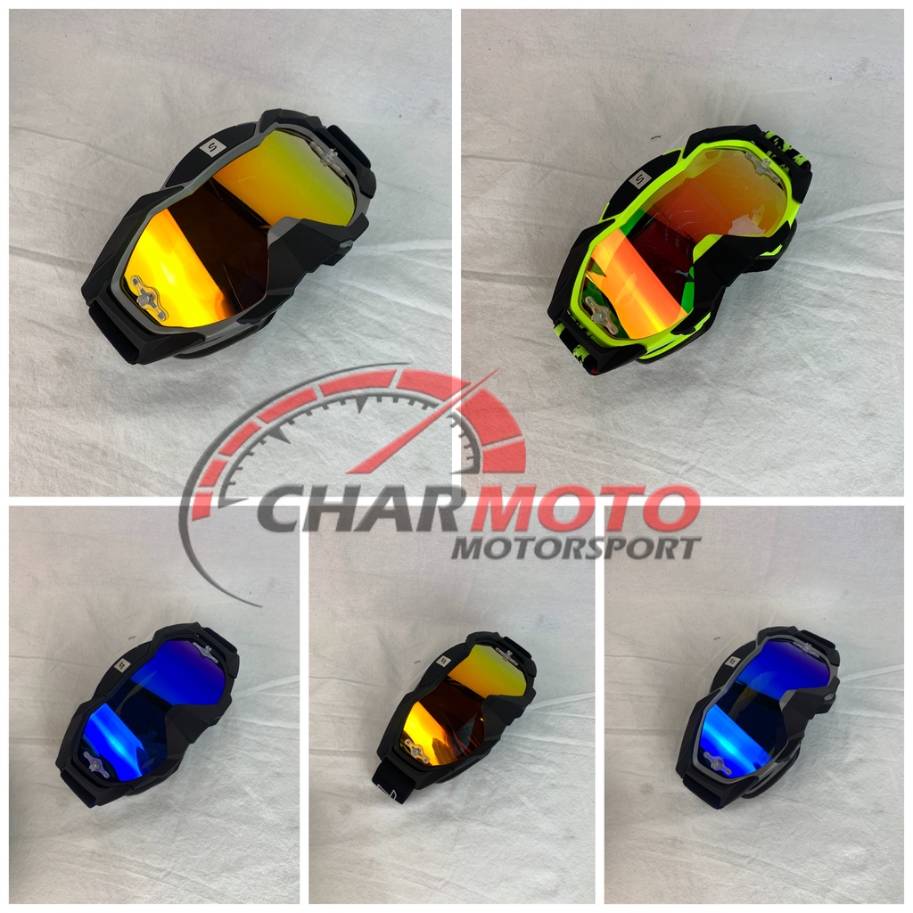 GOGGLE SNAIL ORIGINAL / GOGGLE KACA HELM - CHARMOTO