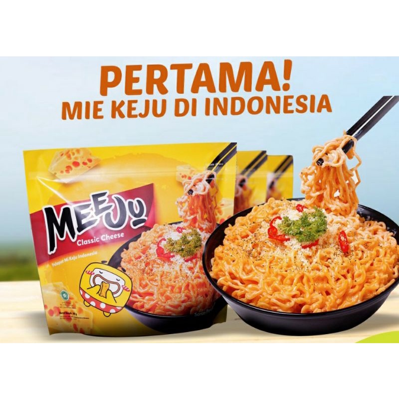 

MIE Meeju Mie Instan Keju clasik chesee