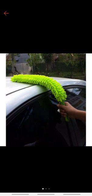Kemoceng Microfiber Pembersih Mobil Bisa Ditekuk Aneka Warna