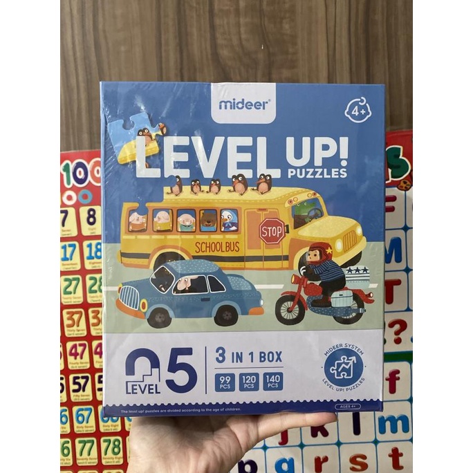 Mideer Advanced Puzzle Level 5 4Years Up Vehicle