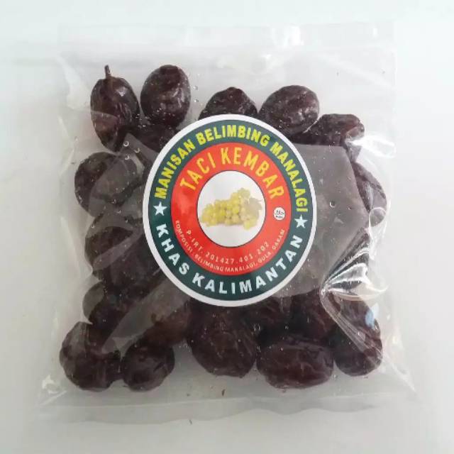 

Manisan Belimbing Kalimantan "TACI KEMBAR" Oleh Oleh Cirebon Berat - 250 Gram
