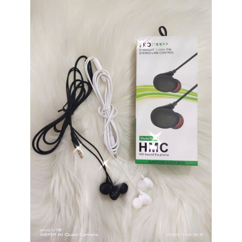 Hf Handsfree Headset Brand OPPO HMC N01 Super Bass