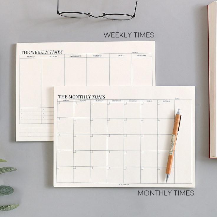 

L4gi dizcon The Times Weekly Monthly Planner MemopadL4ngsung Pros3esheL7