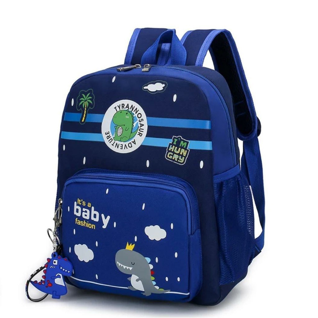 NEW//tas anak karakter dino cowok & cewek model 2021