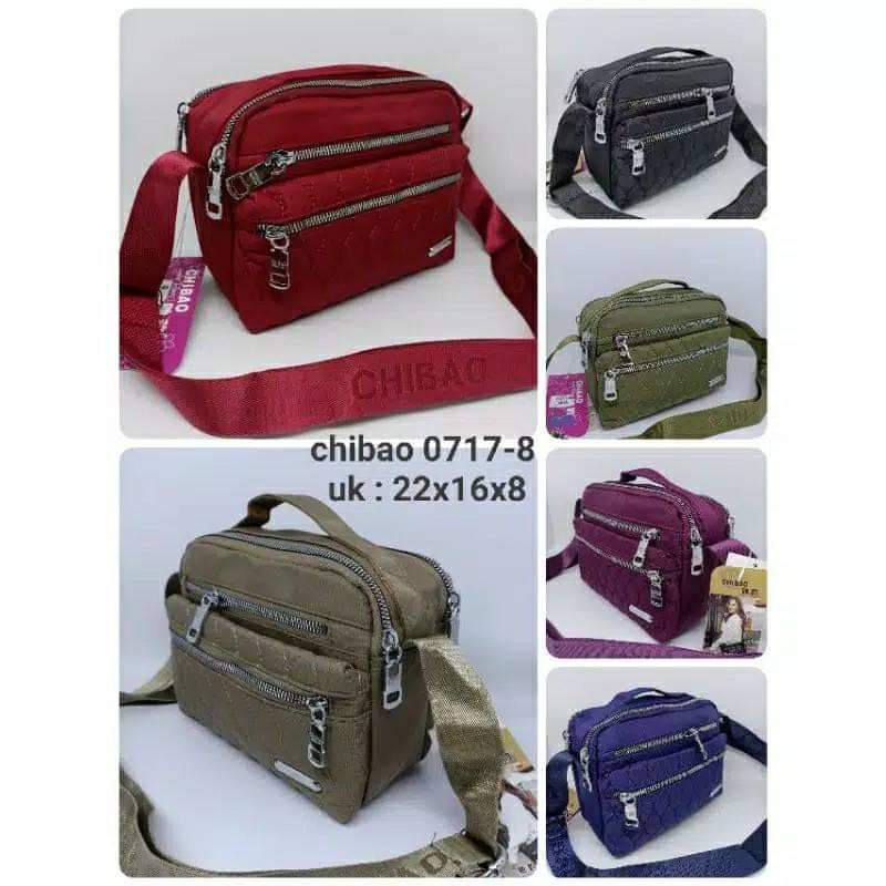 Tas Slempang Wanita Chibao 0717-8 TERBARU TAS CHIBAO TAS IMPORT TAS BAHU CHIBAO BARU SPECIAL PRICE.!