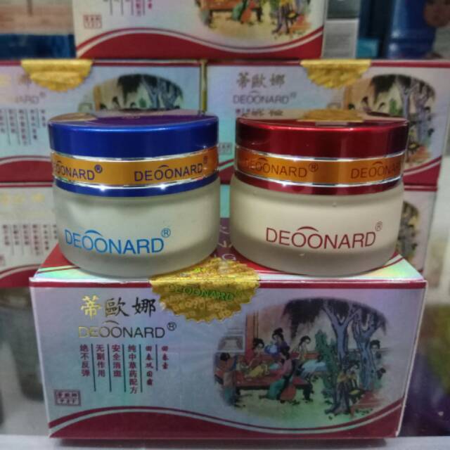 Cream DEOONARD Deonard Red Bleaching Cream 15gr / Cream Set Deonard Merah 15gr