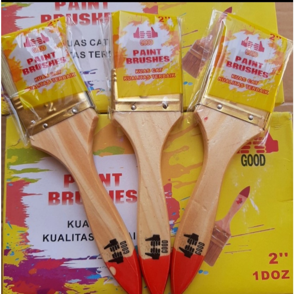 Kuas 2", kuas cat 2 inch, kuas cat 2 dim