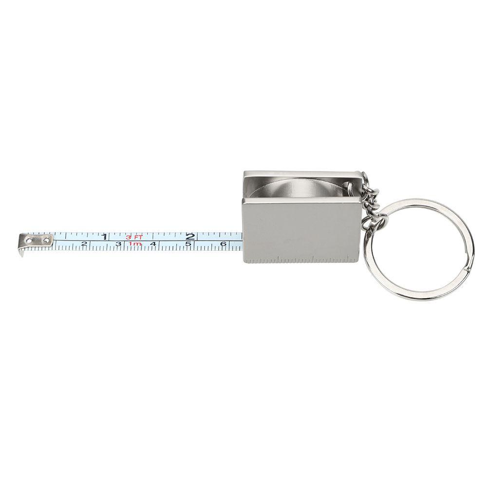 Populer Tape Measures Keyring Gantungan Kunci Alat Ukur Stainless Steel