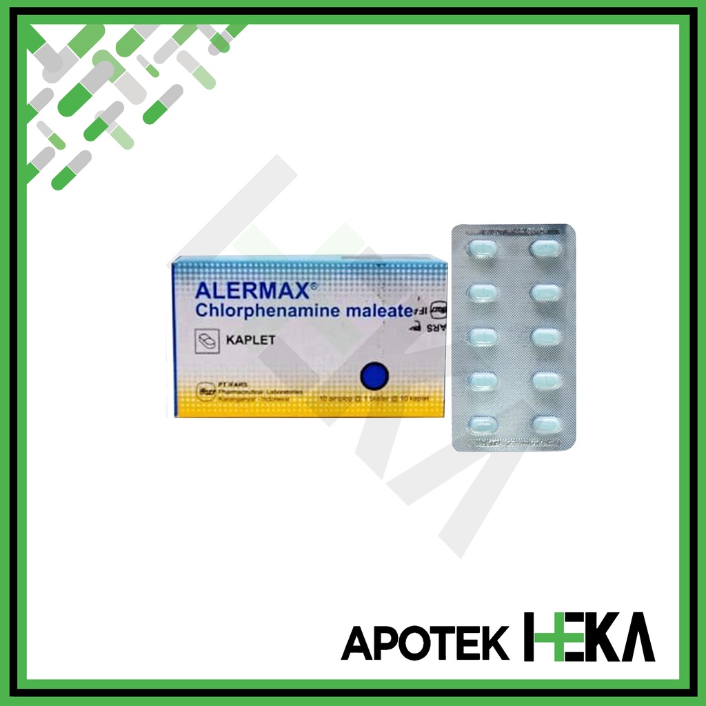 Alermax Kaplet Box isi 10x10 Tablet - Obat Alergi Rinitis (SEMARANG)