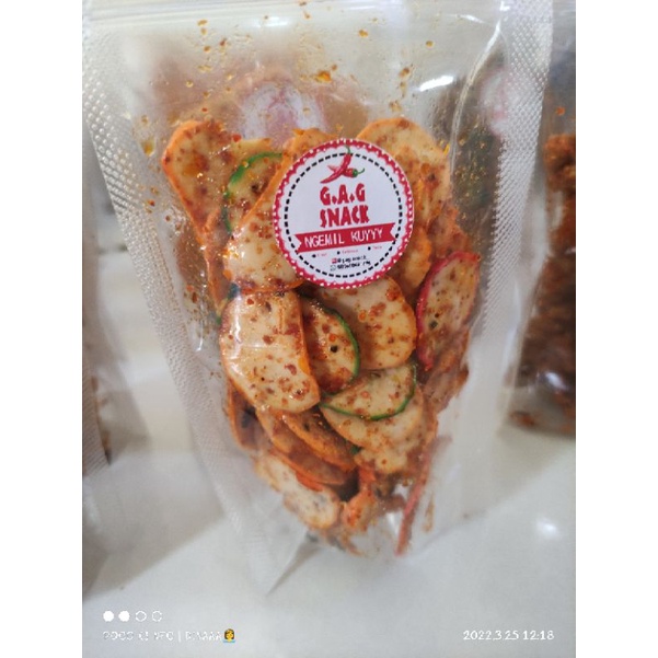 

kerupuk seblak daun jeruk