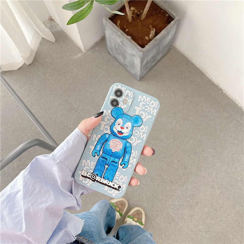 Casing Silikon Motif Kaws Untuk Iphone 7 Plus / 7 Plus / 8 Plus / 6 / 6s / X / Xr / Xs Max