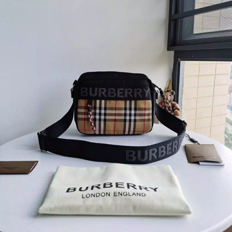 Tas selempang Burberry Import tas slempang pria burberry tas selempang wanita burberry messenger bag