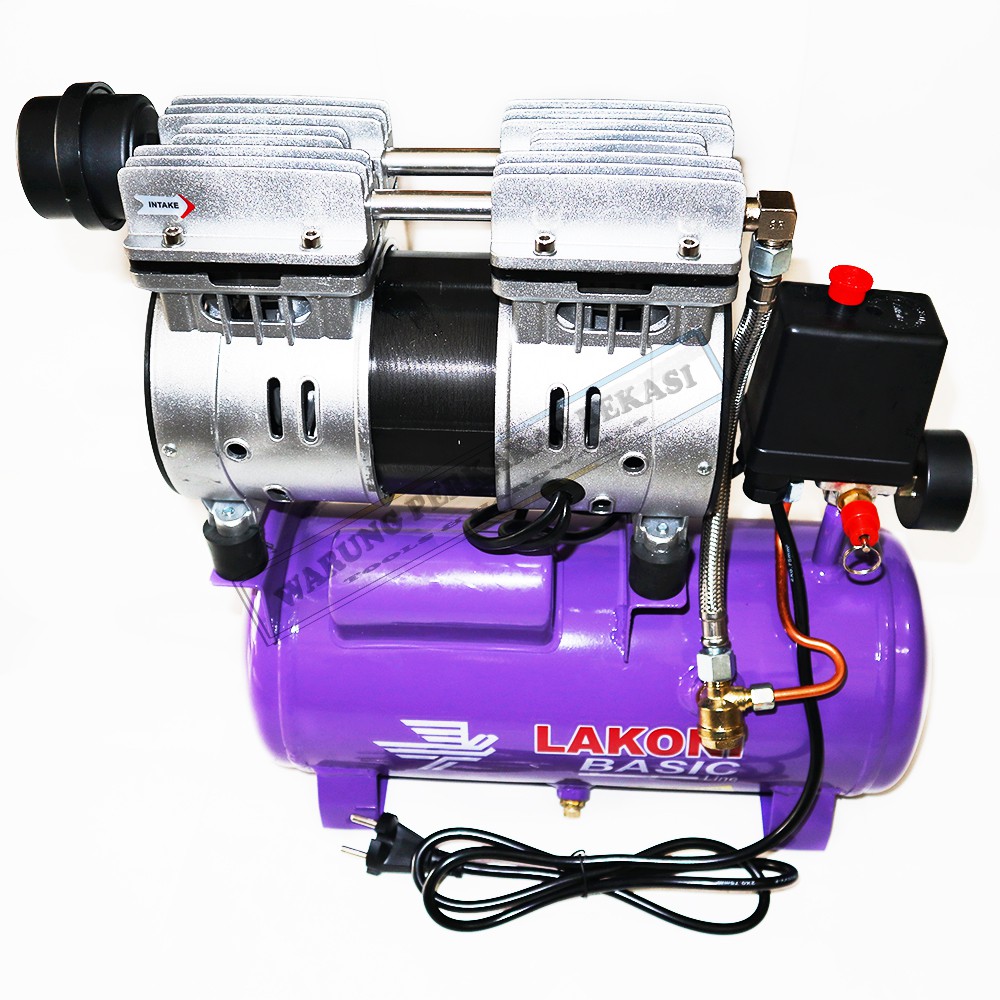 Jual Lakoni 0.75HP Mesin Kompressor Oilless 3/4HP Kompresor Listrik ...