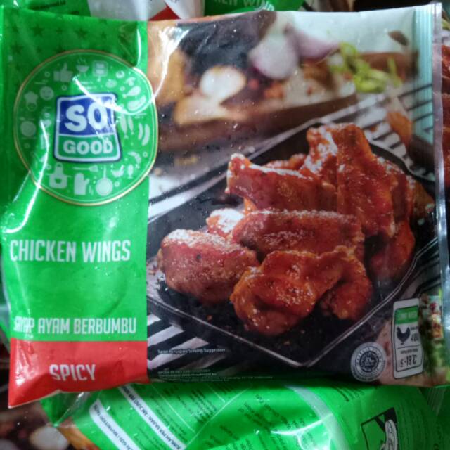 

so good spicy wing 400 gram