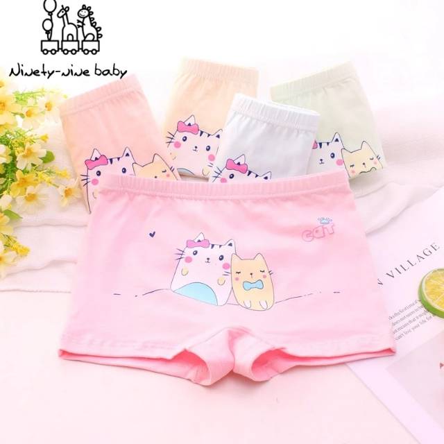 Cd Celana Dalam Boxer Anak Bayi Perempuan Cewek Katun Adem Bokser Anak Short Anak Perempuan