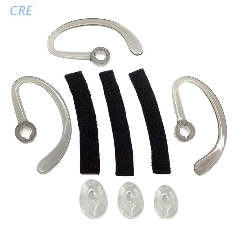 Cre Eartip + Earpads Pengganti Bahan Busa Untuk Plantronics- CS540 Savi W440 W740 W