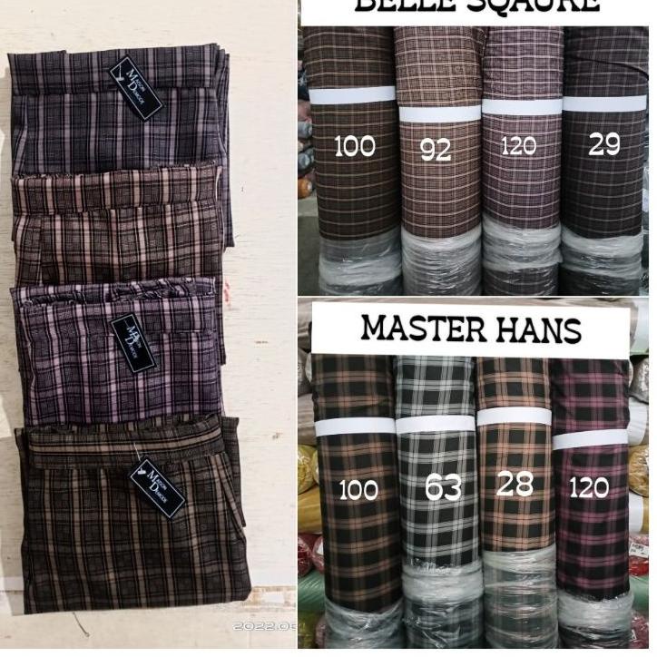 Harga Termuraah Rok motif kotak kotak / rok tartan / rok span panjang / rok korea / rok kotak kotak 