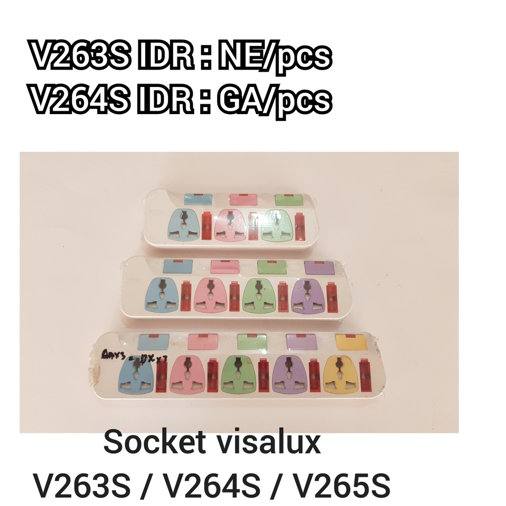 Socket Visalux/ Stop Kontak Visalux