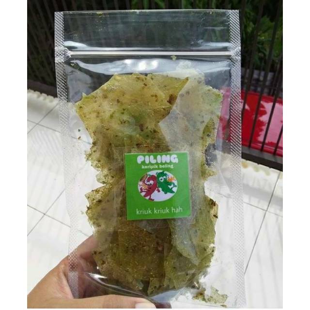 

Keripik Beling / Keripik Kaca /Beledag Rasa Rumput Laut Pedas