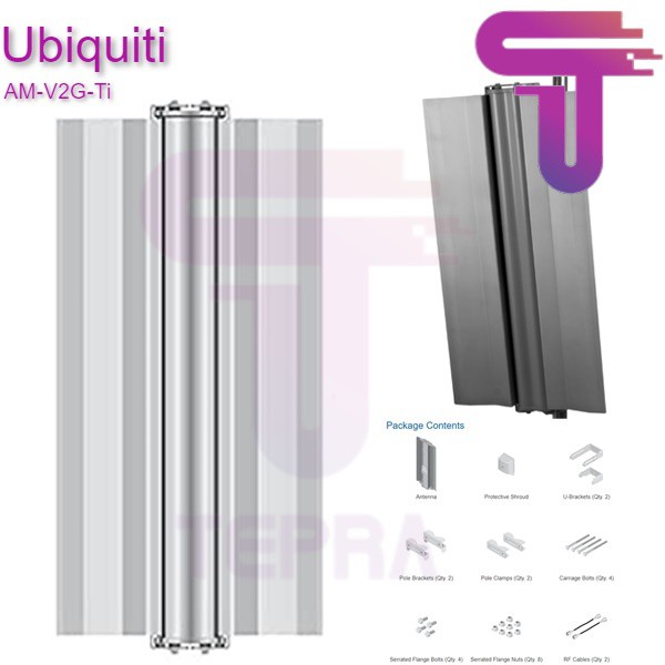 Ubiquiti Antenna Sectoral AM-V2G-Ti |Titanium Sector Antenna 2.4 GHz