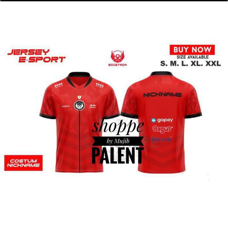 Jersey Gaming BIGETRON Red Alien Limited Edition 2020