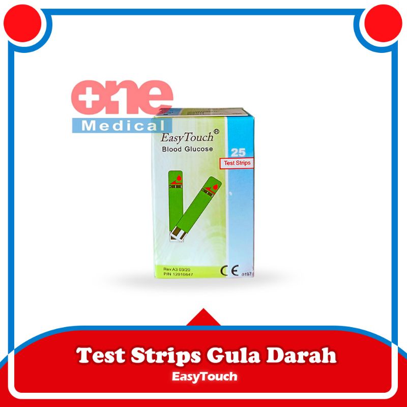 Easy Touch Glucose Test Strip | Cek Gula Darah