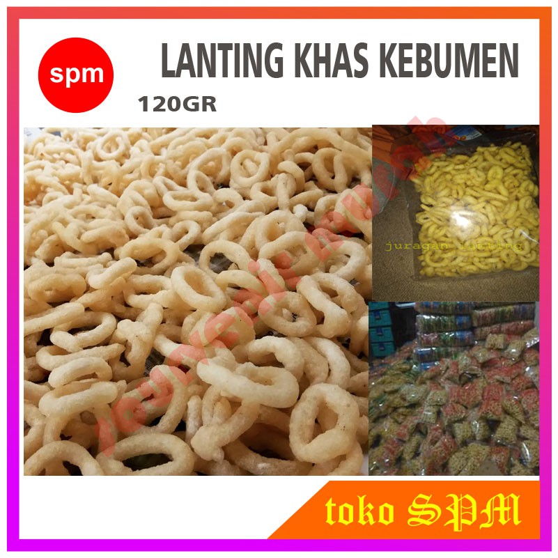 

Lanting khas kebume, lanting keju, lanting bawang, lanting rasa pedas, lanting rasa jagung bakar