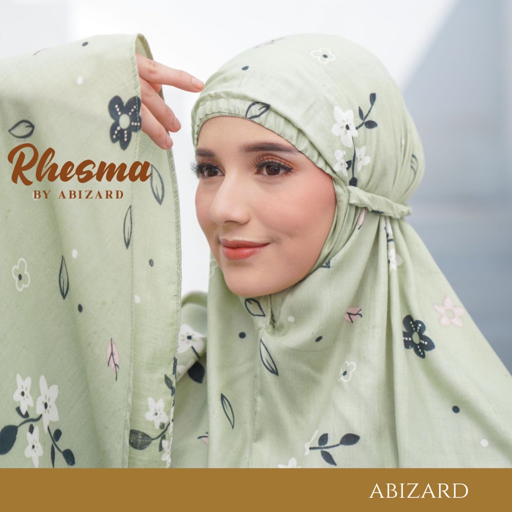 Abizard Mukena Travel Motif RHESMA Ukuran Standart