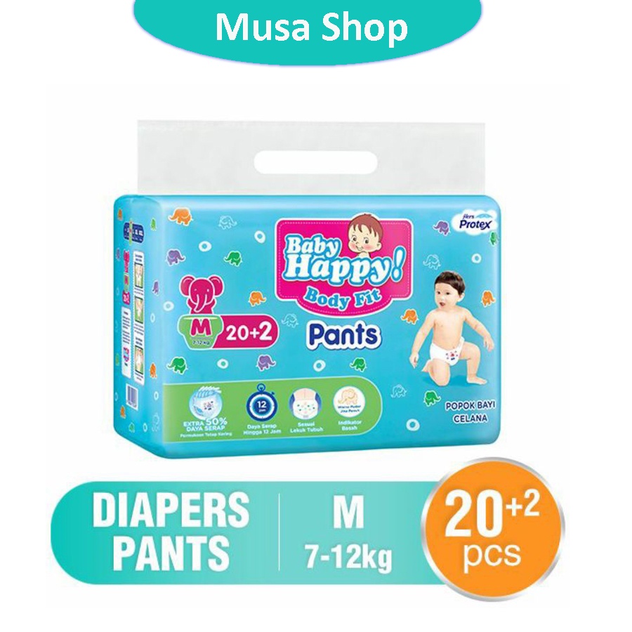 Baby Happy Body Fit Pants M20+2