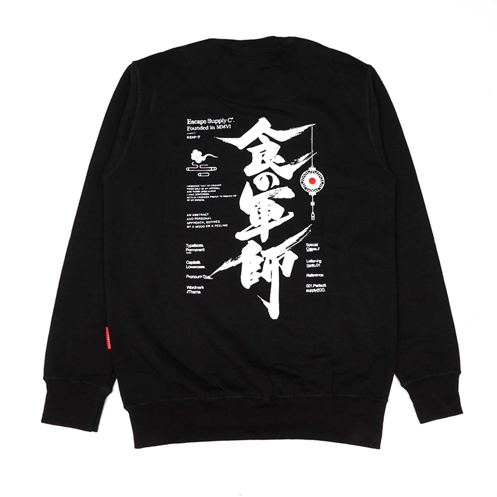 Escaperfect Crewneck mmvi - Black