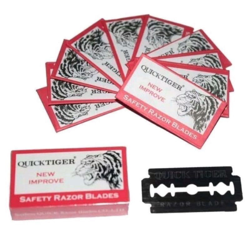 SILET QUICK TIGER 1 PAK ISI (10 PCS)